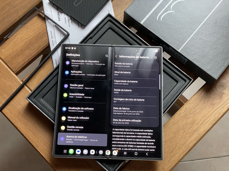 Galaxy Fold 7 512Gb Troca/retoma