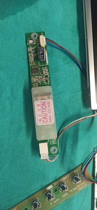 LCD com placa de ligaçao ao computador