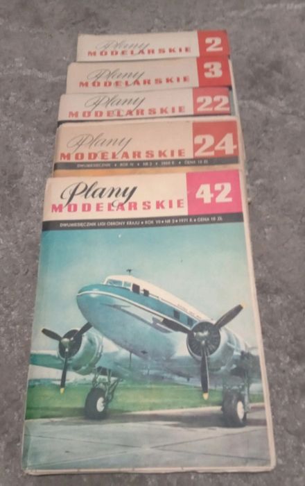 Wydania Modelarskie nr 3 z 1965-71
