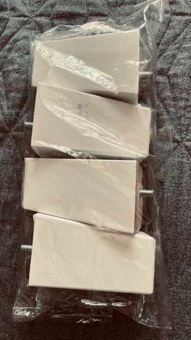 4 x LATTHET nogi meblowe z IKEA, 11 cm, nowe, negocjuj