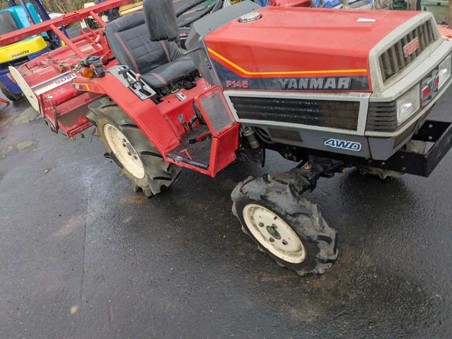 Yanmar F145D – kompaktowy traktor 4×4, 14 KM
