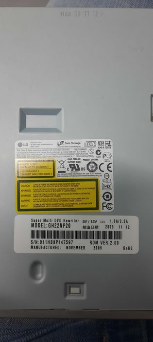 Привод DVD-RW LG GH22NP20