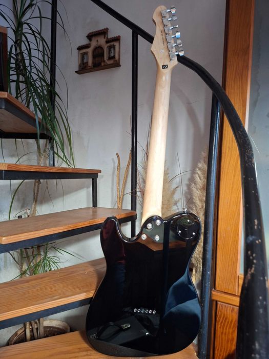 Guitarra Shergold Telstar Standard ST14 Black + Bag