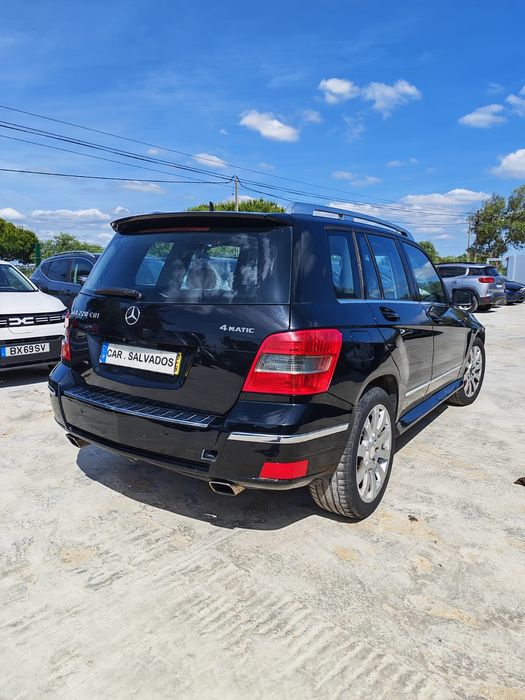 Mercedes GLK 220 sinistrado
