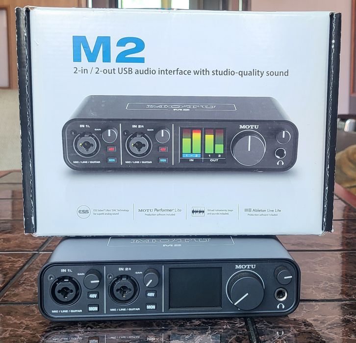 Interfejs Audio MOTU M2