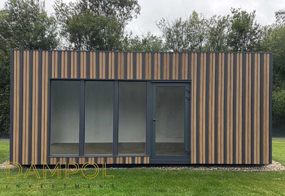 Pawilon 900x300 dom przenośny, weekendowy, pawilon biurowy, handlowy, leasing