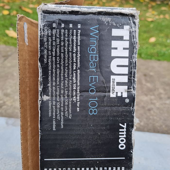 Поперечки THULE Wingbar EVO 108