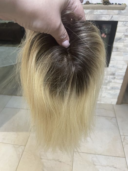 Накладка с натуральных волос