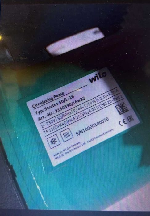 Wilo-Stratos 50 / 1-16 циркуляційний насос