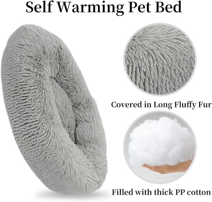 Okrągłe legowisko 50 cm – idealne dla psów i kotów