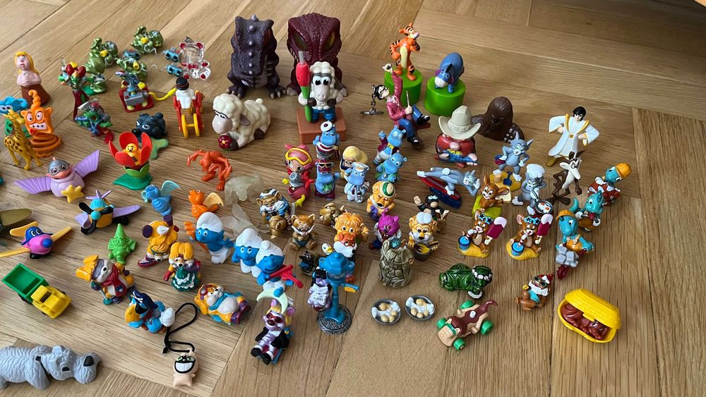 Figurki z Kinder-niespodzianki
