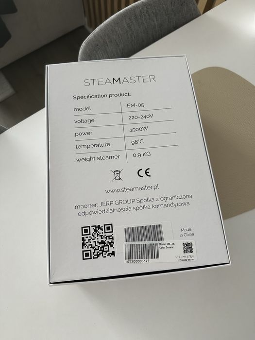 SteaMaster Mini Prasowacz Parowy EM-05