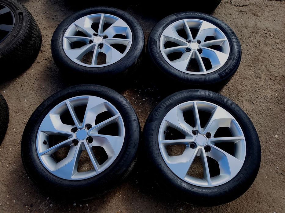 4x100 Felgi Aluminiowe Alufelgi Oryginalne 16 Koła Letnie Lato RENAULT Captur Clio IV 4 MEGANE NISSAN NOTE MICRA DACIA Dokker Logan Jogger Lodgy Sandero Stepway 4,5mm Legnica ALU-RAD 195/55