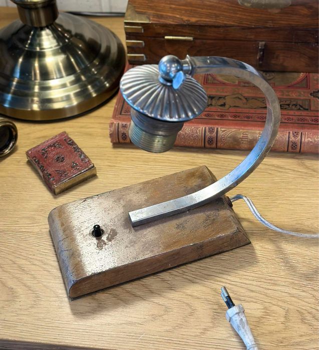 Stara lampa lampka art deco