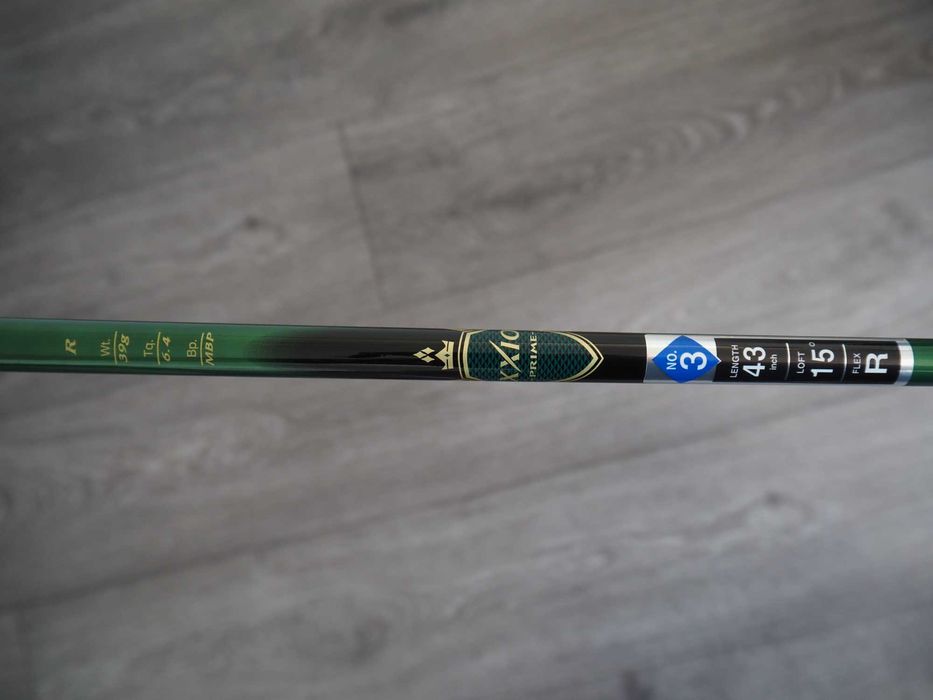Kij do golfa Luksusowy XXIO Prime Fairway Wood #3 15° (Szaft SP-800 Flex R, Made in Japan) | Stan Super