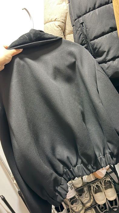 Casaco preto zara