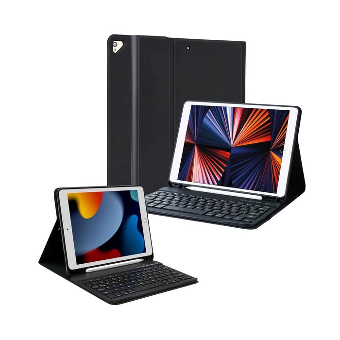 TQQ Etui Z Odpinaną Klawiaturą Bluetooth QWERTZ Do iPad Pro 10.5/AIR 3