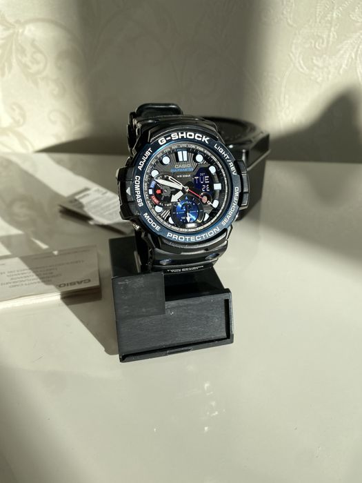 Годинник оригінал Casio G-Shock Gulfmaster GN-1000b Компас Термометр часы