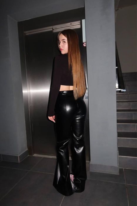 Штани шкіряні розмір S-M