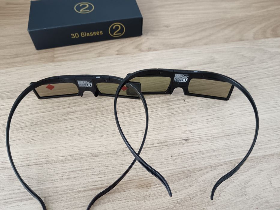 Óculos 3D com LCD a pilhas