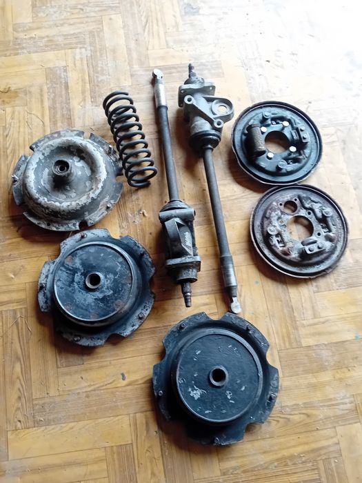 Motoryzacja Piaggio Ape 50 części napedu