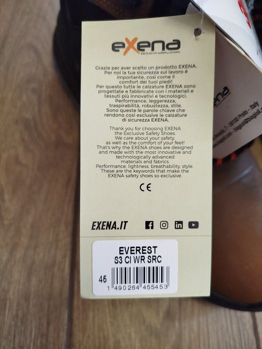 Черевики робочі Exena Everest