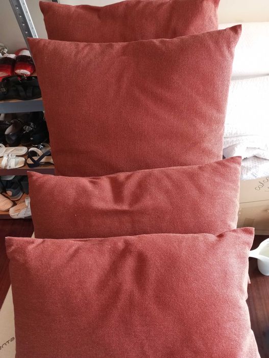 4  capas de Almofadas com enchimento de Algodão orgânico - ZARA HOME