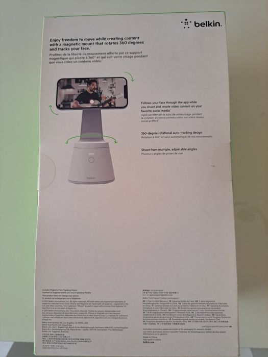 Suporte Magnético Belkin para Telemóvel - novo