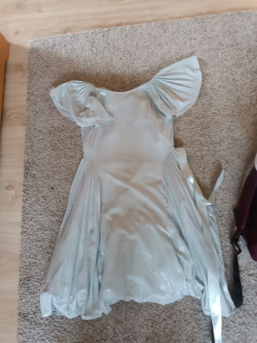 Niebieska sukienka S