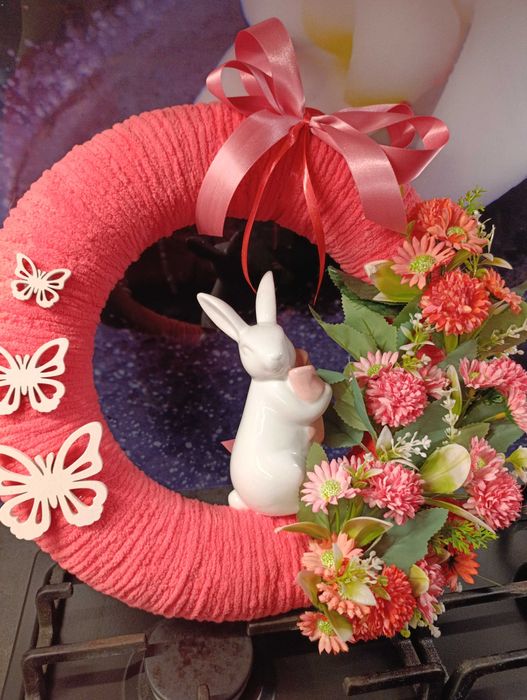 Wianek, wiosna, Wielkanoc, zając