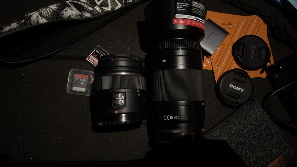 Sony SLT-A37+ 2 obiektywy + filtry