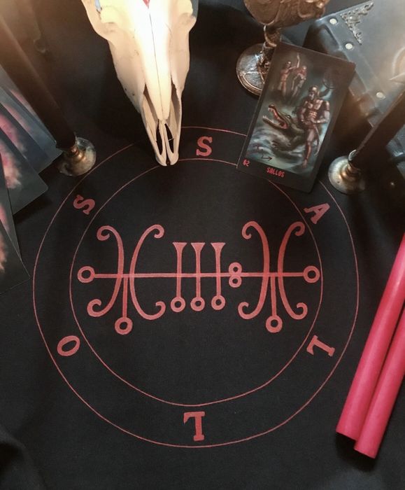 Spętanie miłosne rytualistyka,tarot demonolatria