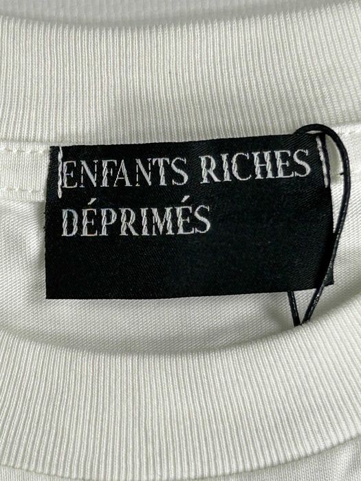 Лонгслів білий Enfants Riches Deprimes archive distressed белый erd