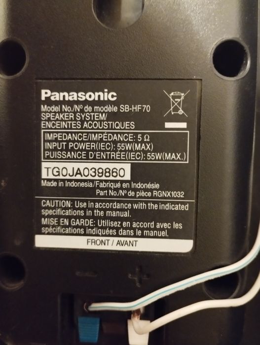 Kino domowe Panasonic