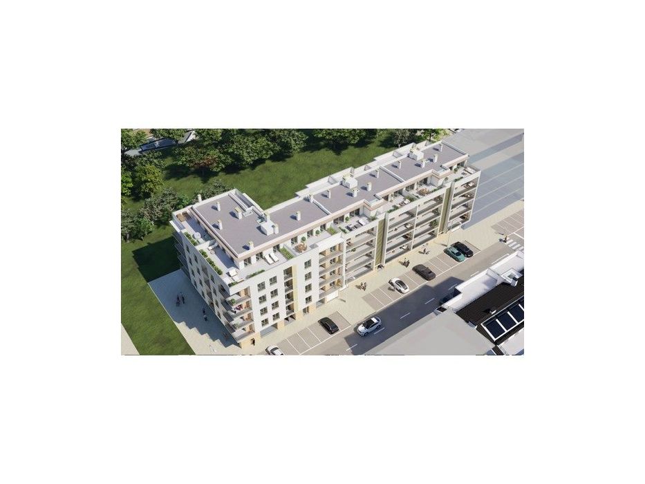 Apartamento T1 novo, com terraço, para venda no Montijo