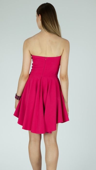 Sukienka różowa AGNES