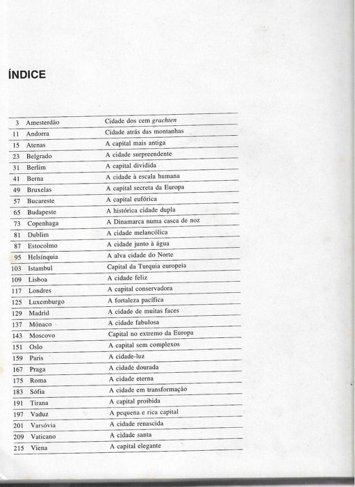 Roland Gööck - - - As Capitais da Europa - - - - - Enciclopédia