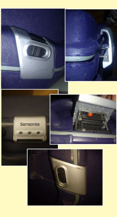 Walizka samsonite duża twarda