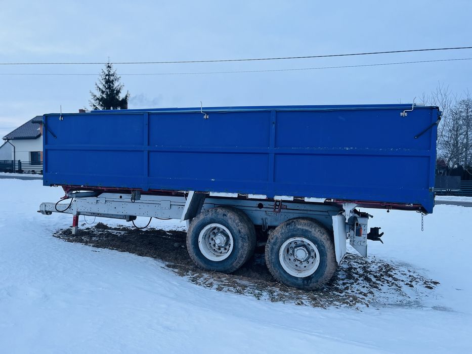 Przyczepa rolnicza tandem 15 ton