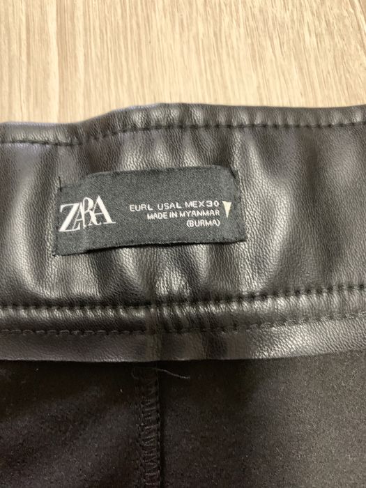 Шкіряні штани Zara