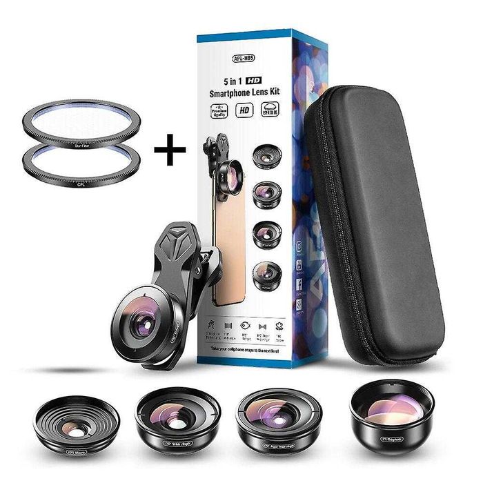 Obiektyw do telefonu 5w1