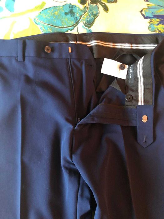 Fato de cerimónia azul elegante homem T52 NOVO