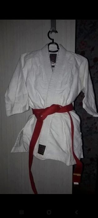 Oryginalne firmowe kimono judo karate z pasem