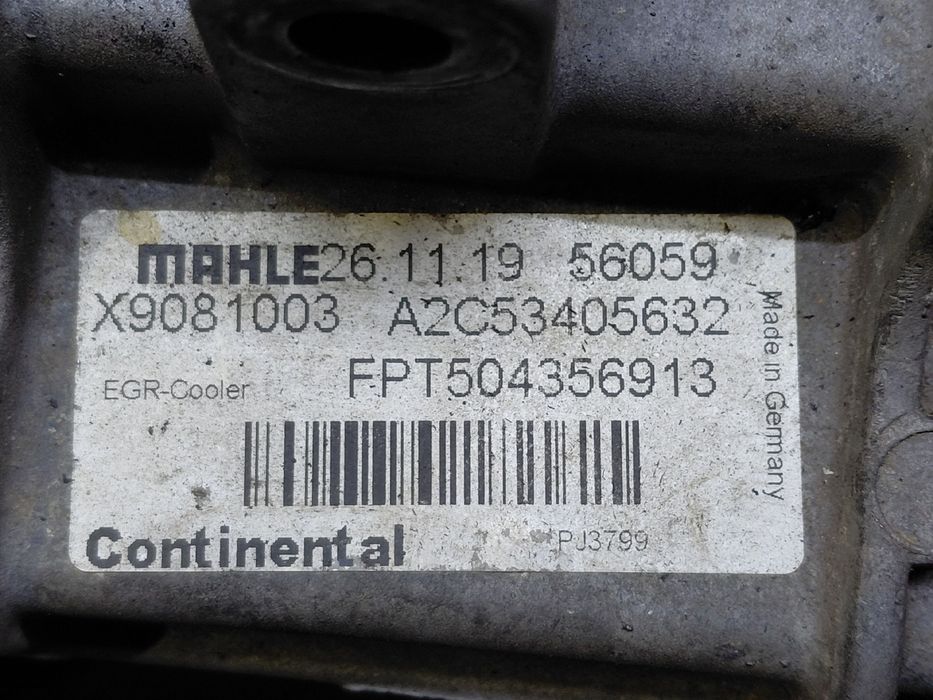 Radiador de gases / EGR MITSUBISHI TRUCKS Canter