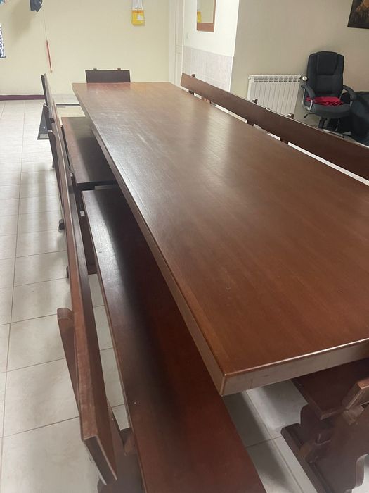 Mesa de madeira grande !!