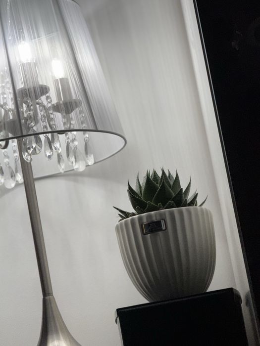Lampa stolowa  z krysztalkami 65 cm