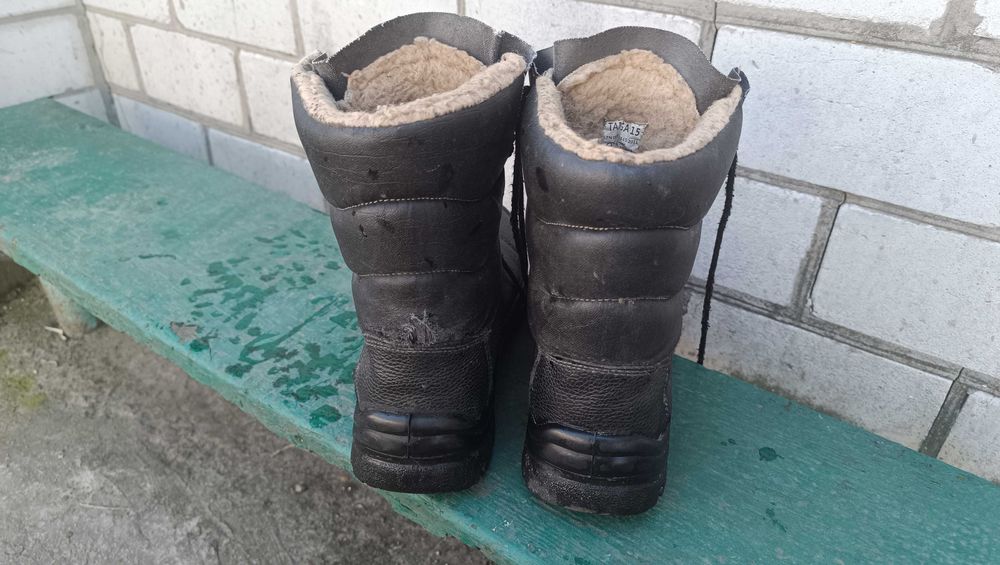 Чоботи робочі на холод. 45-46 розмір.