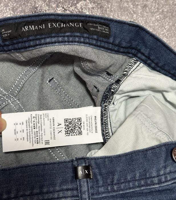 Джинси Armani Exchange, оригінал, 34