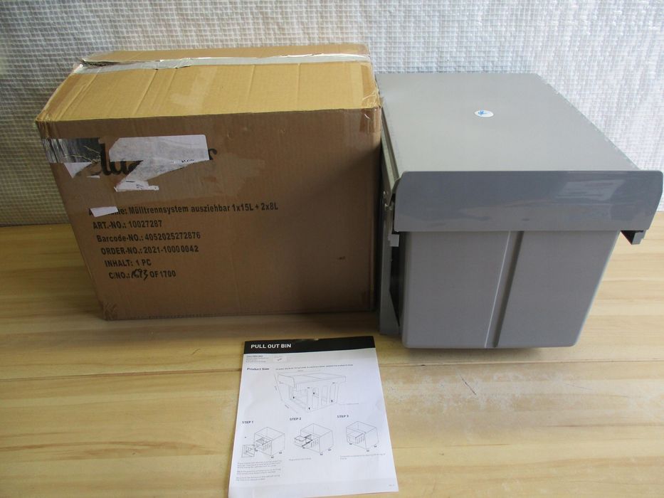 Zestaw koszy relaxdays 3 szt. 31 l