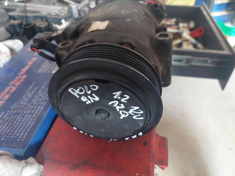 Sprężarka klimatyzacji kompresor Polo 9N 1.2 12V AZQ  DENSO